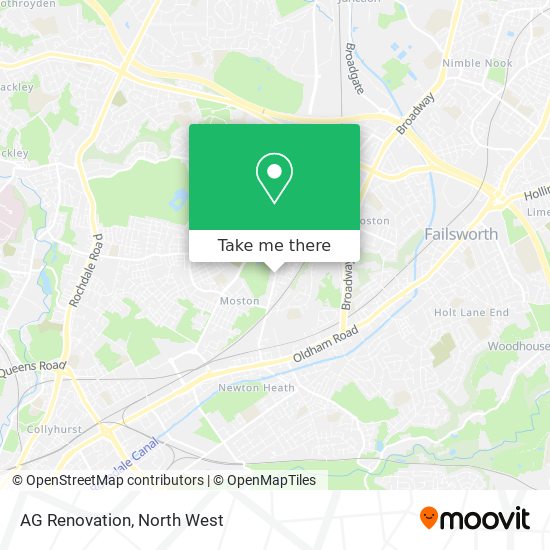 AG Renovation map