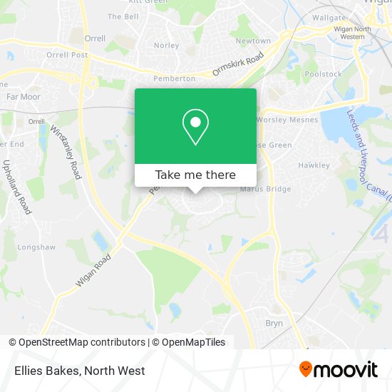 Ellies Bakes map