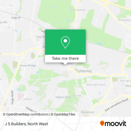 J S Builders map