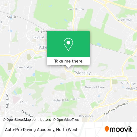 Auto-Pro Driving Academy map