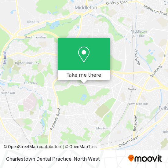 Charlestown Dental Practice map