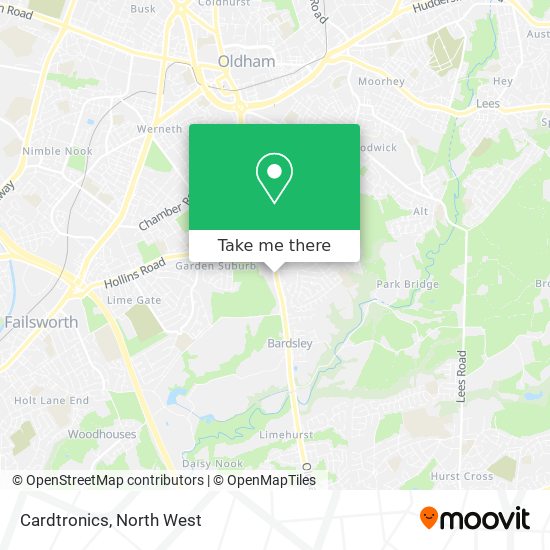 Cardtronics map