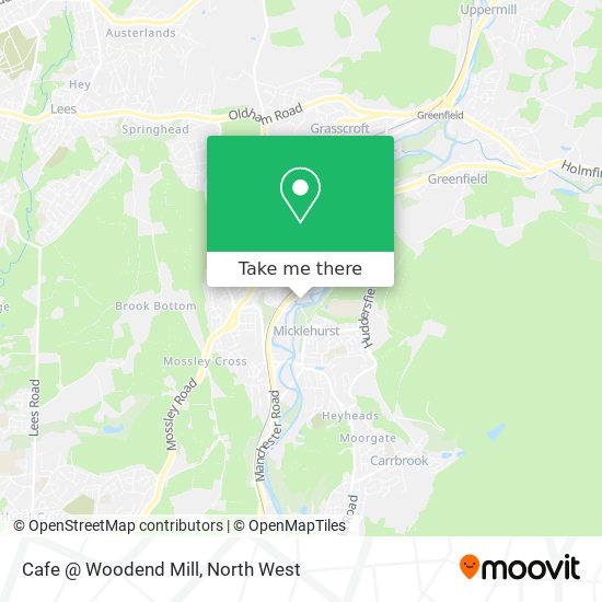 Cafe @ Woodend Mill map