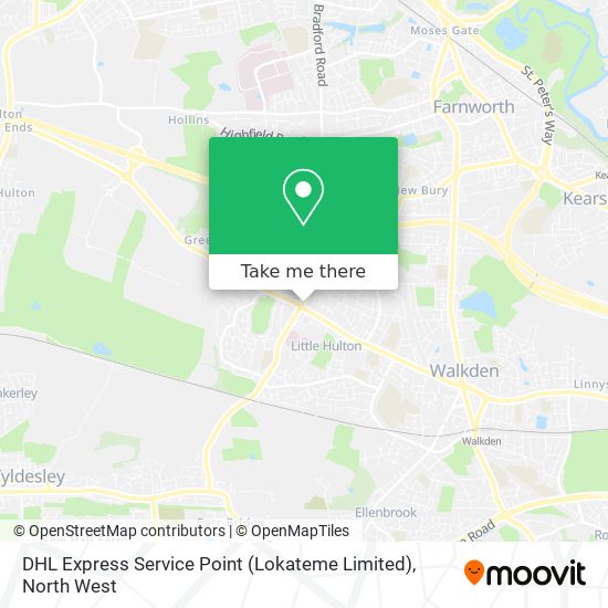 DHL Express Service Point (Lokateme Limited) map