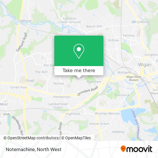 Notemachine map