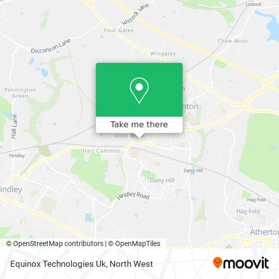 Equinox Technologies Uk map