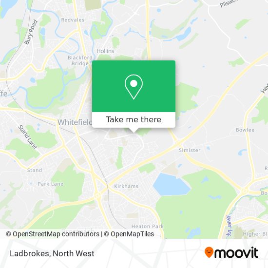 Ladbrokes map