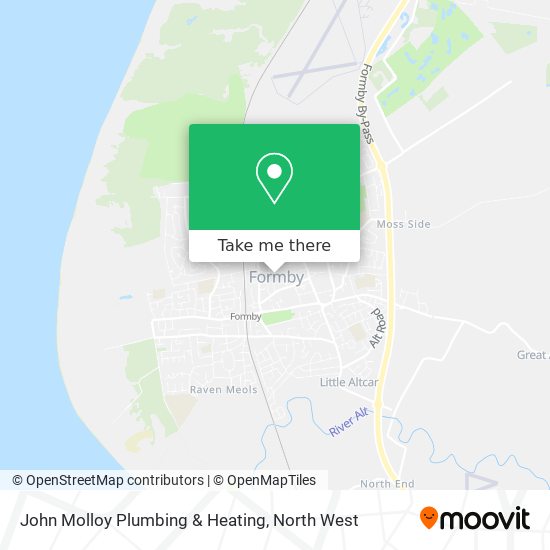 John Molloy Plumbing & Heating map