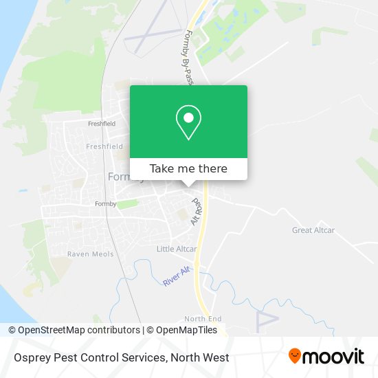 Osprey Pest Control Services map
