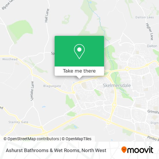 Ashurst Bathrooms & Wet Rooms map