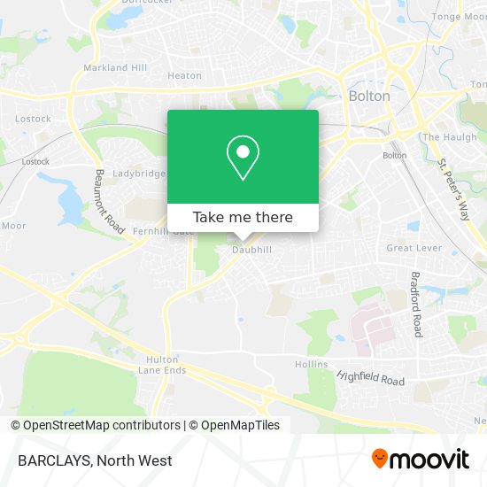 BARCLAYS map