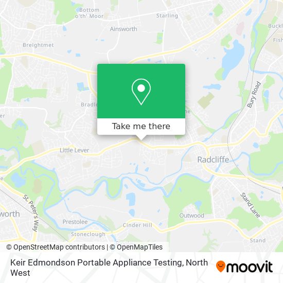 Keir Edmondson Portable Appliance Testing map