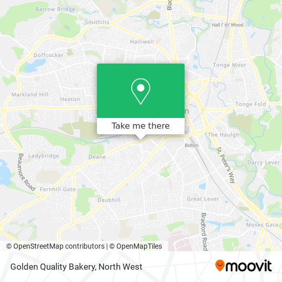 Golden Quality Bakery map