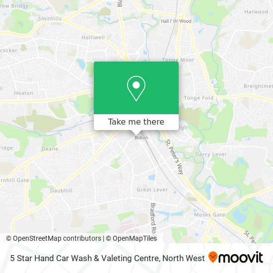 5 Star Hand Car Wash & Valeting Centre map