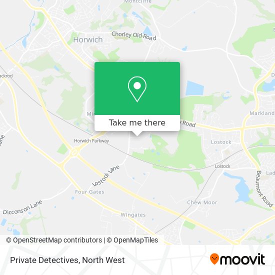 Private Detectives map