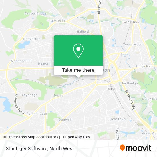 Star Liger Software map