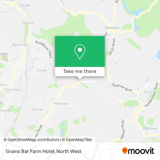 Grains Bar Farm Hotel map