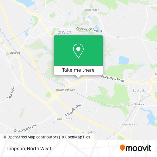 Timpson map