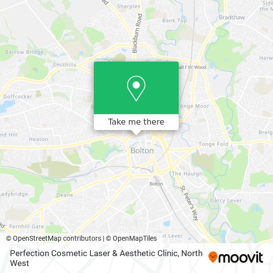 Perfection Cosmetic Laser & Aesthetic Clinic map