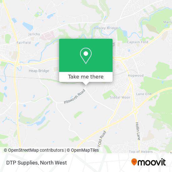 DTP Supplies map