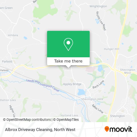 Albrox Driveway Cleaning map