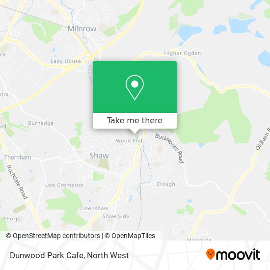 Dunwood Park Cafe map