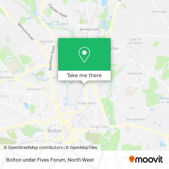 Bolton under Fives Forum map