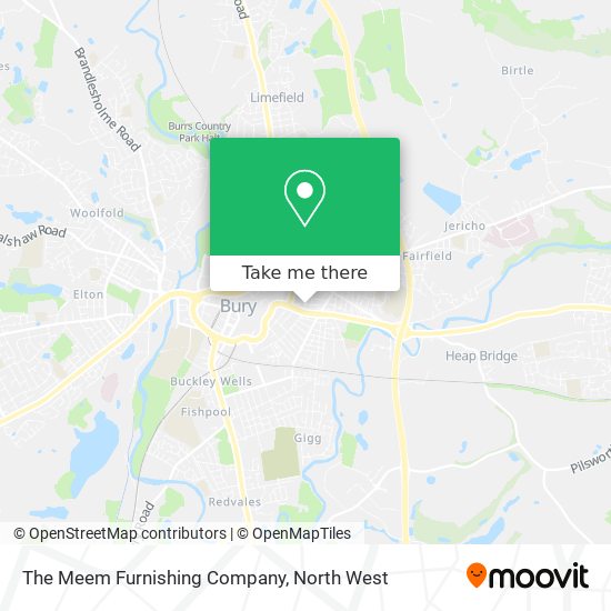 The Meem Furnishing Company map