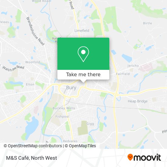 M&S Café map