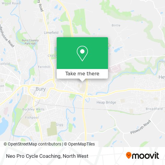 Neo Pro Cycle Coaching map