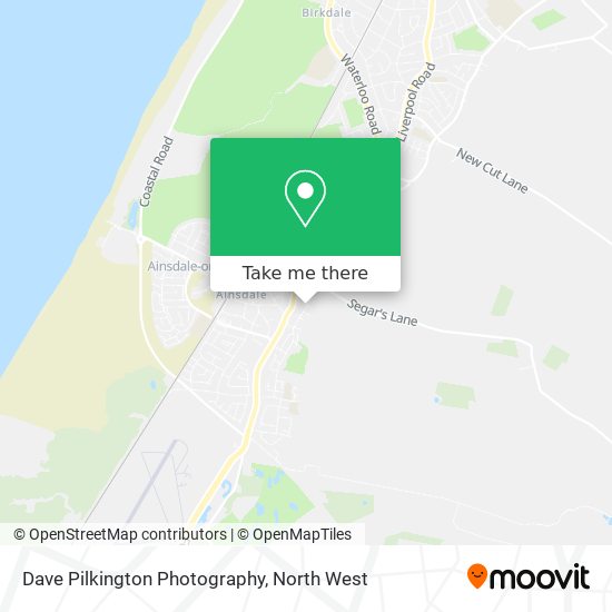 Dave Pilkington Photography map
