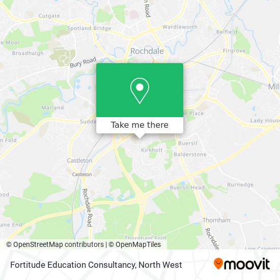 Fortitude Education Consultancy map