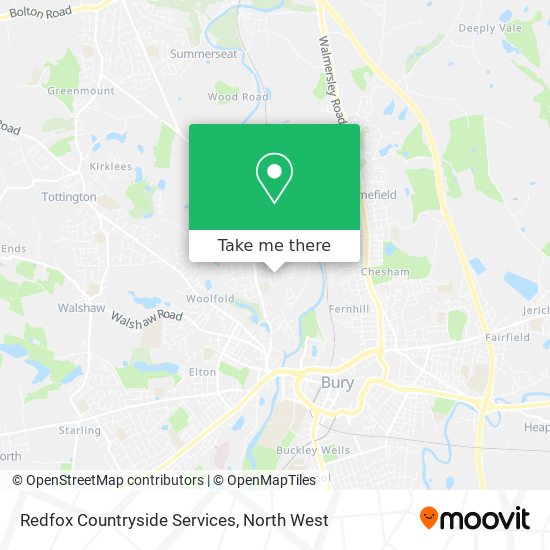 Redfox Countryside Services map