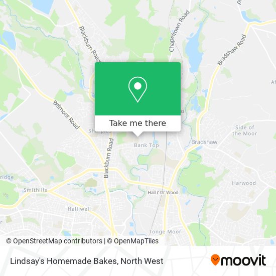 Lindsay's Homemade Bakes map