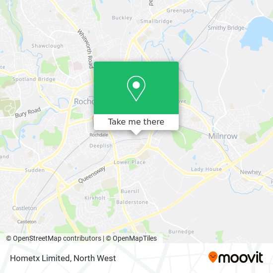 Hometx Limited map