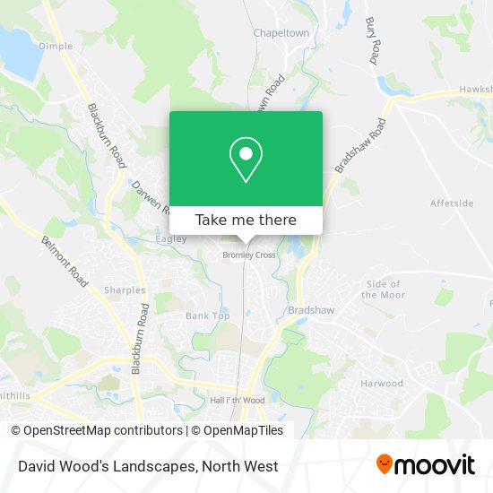 David Wood's Landscapes map