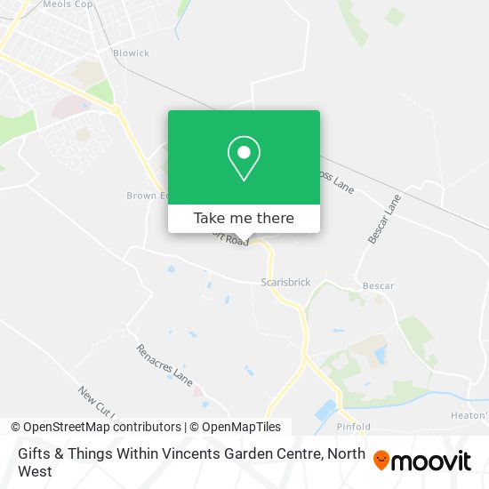 Gifts & Things Within Vincents Garden Centre map