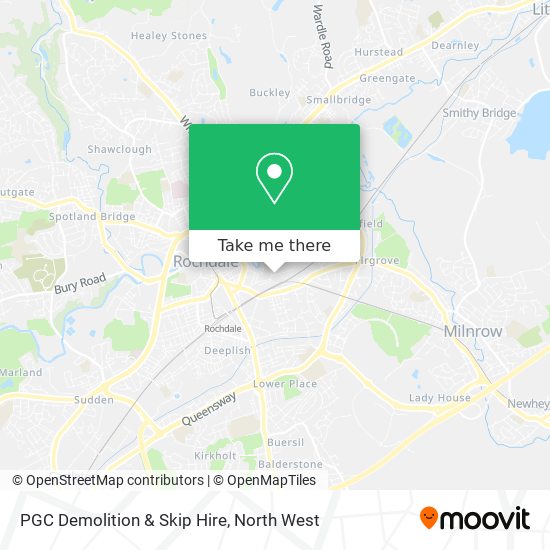 PGC Demolition & Skip Hire map