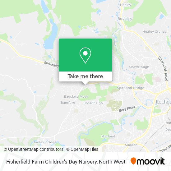 Fisherfield Farm Children's Day Nursery map