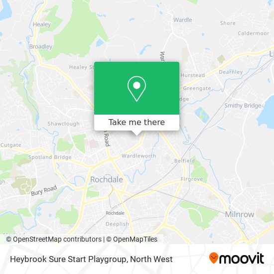 Heybrook Sure Start Playgroup map