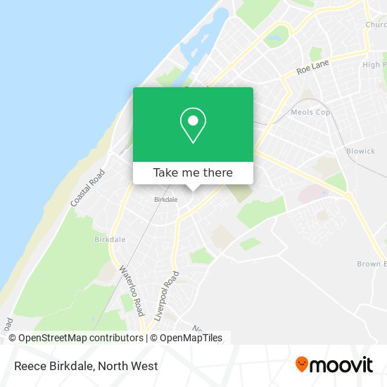 Reece Birkdale map