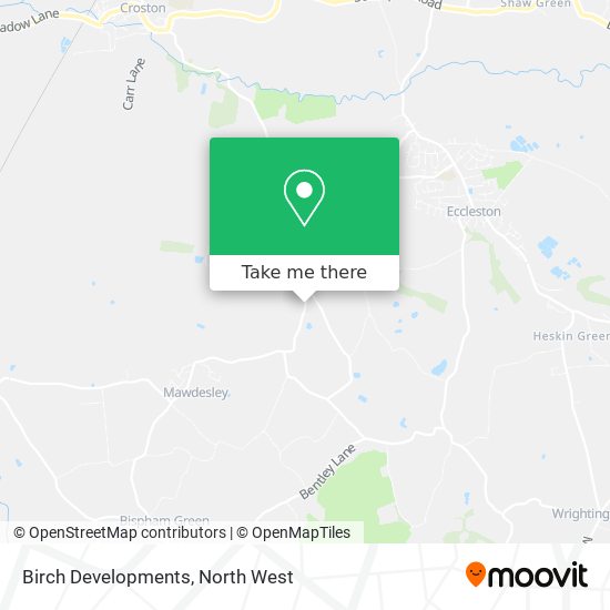 Birch Developments map