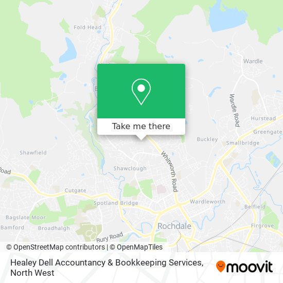 Healey Dell Accountancy & Bookkeeping Services map