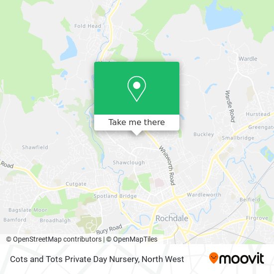 Cots and Tots Private Day Nursery map