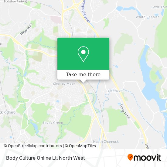 Body Culture Online Lt map