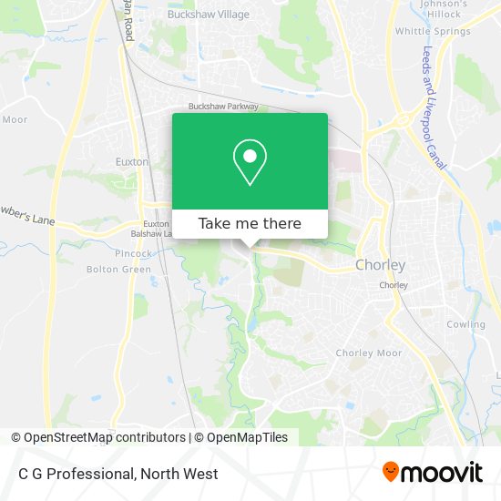 C G Professional map