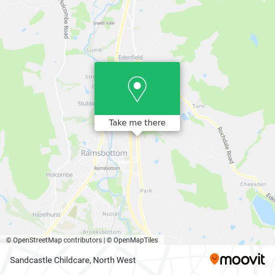 Sandcastle Childcare map