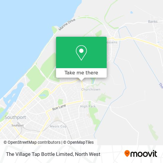 The Village Tap Bottle Limited map
