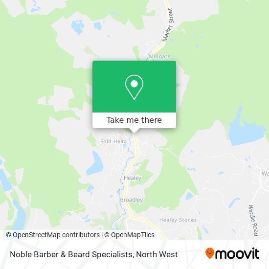 Noble Barber & Beard Specialists map