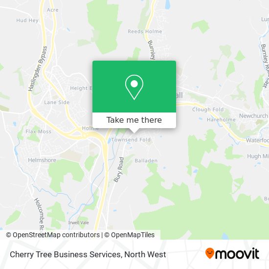 Cherry Tree Business Services map